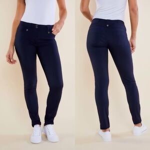 Anatomie Navy Blue Lightweight Luxury Skyler Travel Pants Medium